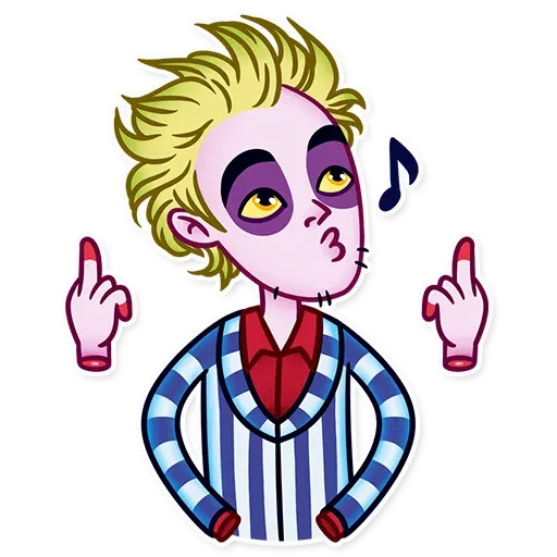 Beetlejuice - Sticker 20