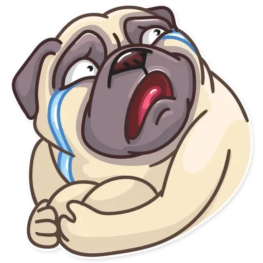 Pug Power - Sticker 29