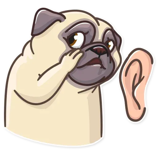 Pug Power - Sticker 18