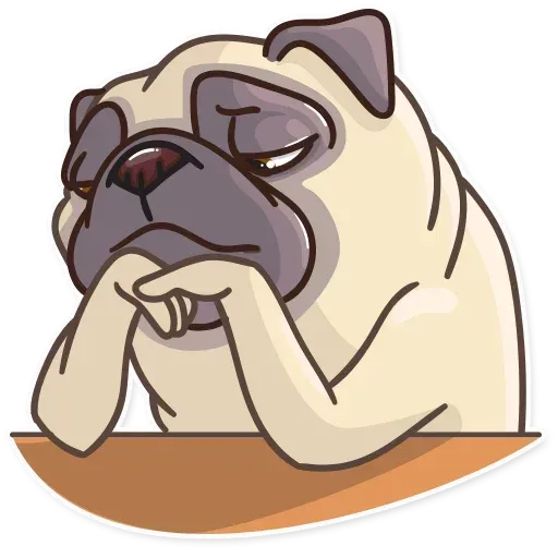 Pug Power - Sticker 24