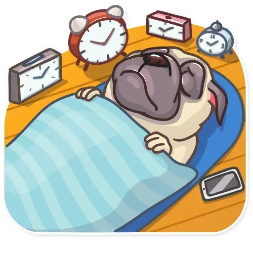 Pug Power - Sticker 9