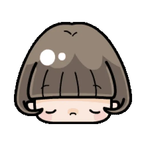 鮑伯頭女孩 動態表情貼【中文-台灣】(新年) (2) GIF* - Sticker 9