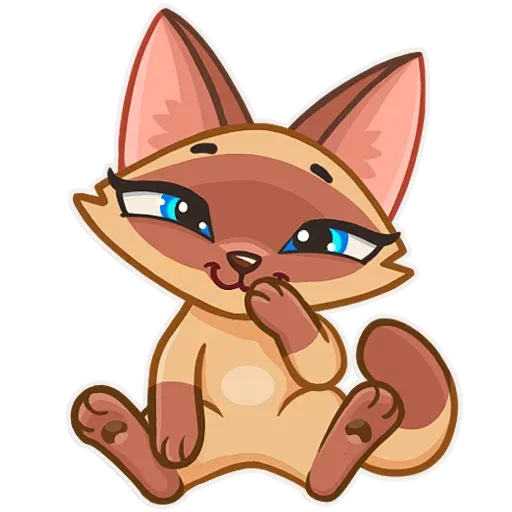 Katty siamese - Sticker 9