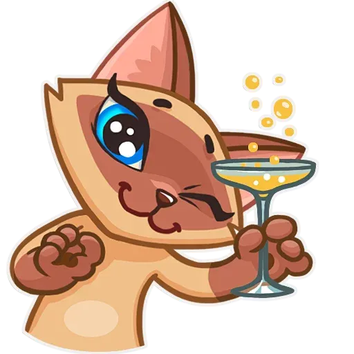 Katty siamese - Sticker 17