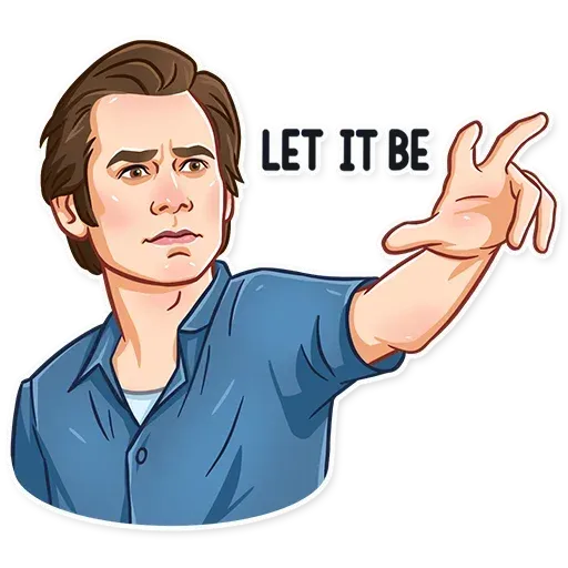 Jim Carry - Sticker 23