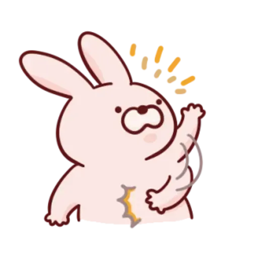 肉肉兔 1 - Sticker 14
