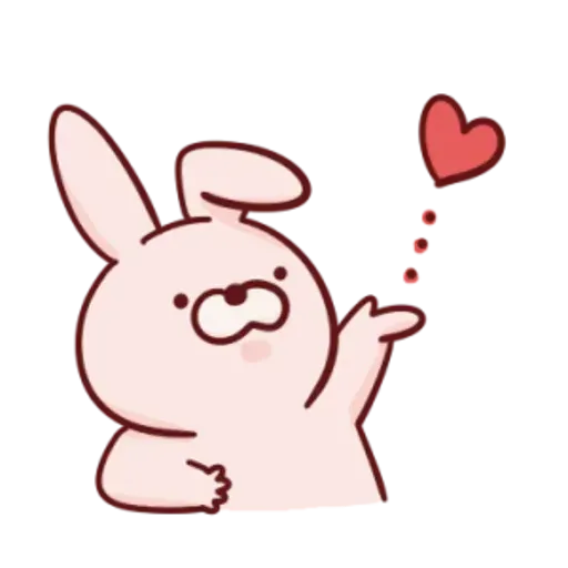 肉肉兔 1 - Sticker 16