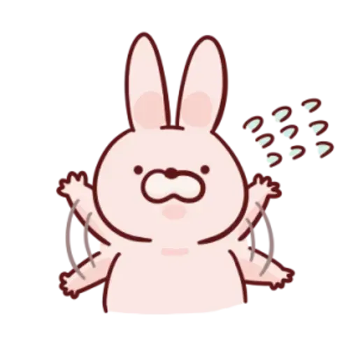 肉肉兔 1 - Sticker 11