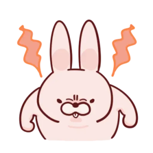 肉肉兔 1 - Sticker 12