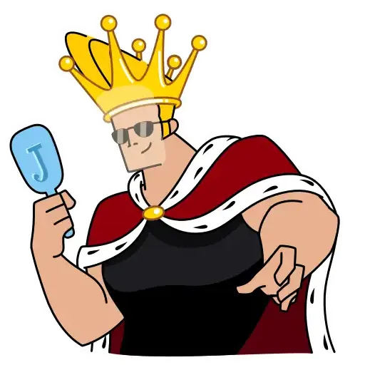Johnny Bravo - Sticker 22