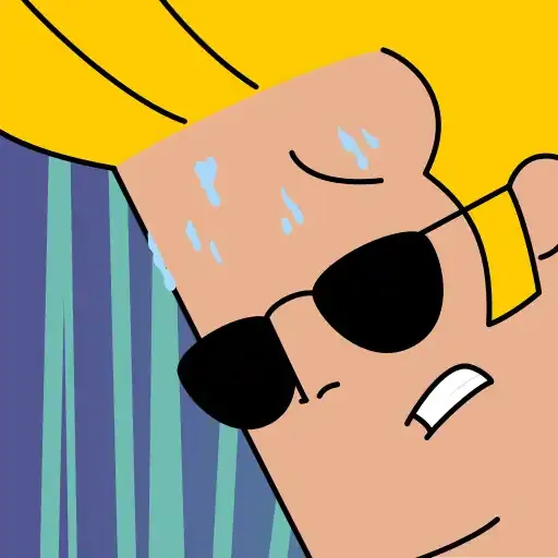 Johnny Bravo - Sticker 10