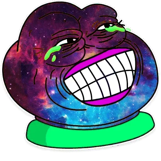 Pepe Galaxy - Sticker 9