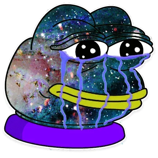 Pepe Galaxy - Sticker 26