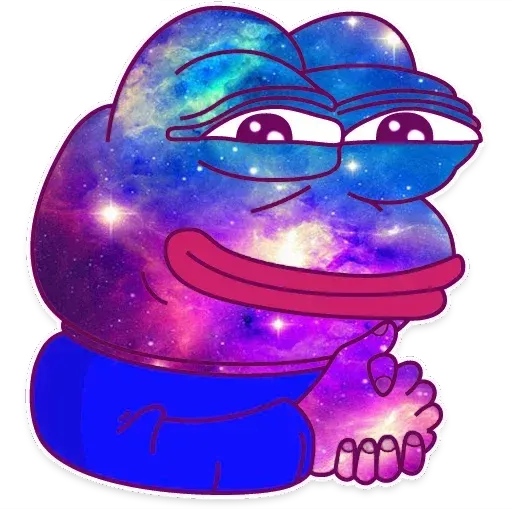 Pepe Galaxy - Sticker 28