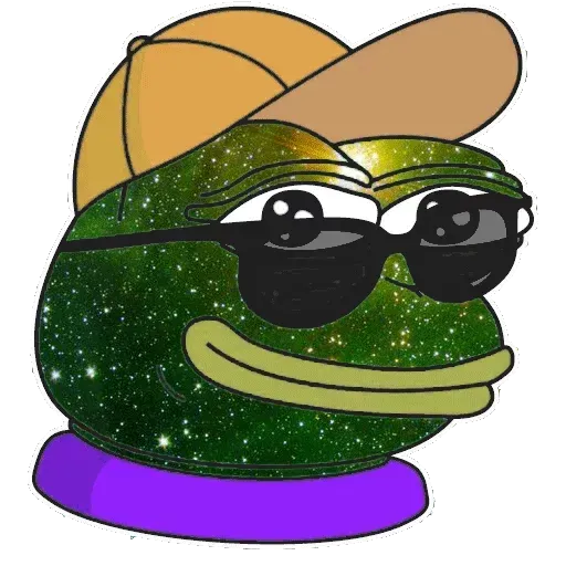 Pepe Galaxy - Sticker 13
