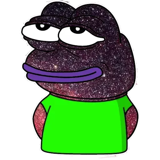 Pepe Galaxy - Sticker 11
