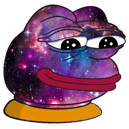Pepe Galaxy - Sticker 10