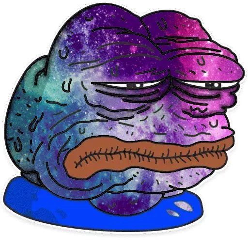 Pepe Galaxy - Sticker 21