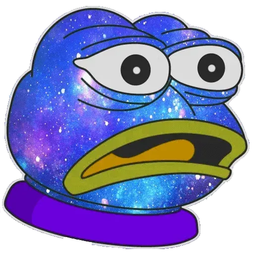 Pepe Galaxy - Sticker 24