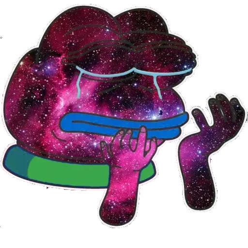 Pepe Galaxy - Sticker 27