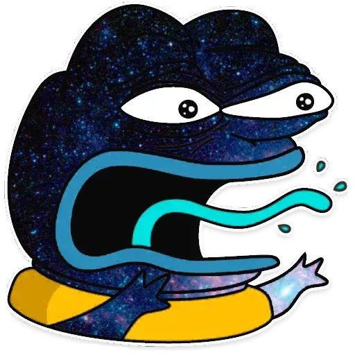 Pepe Galaxy - Sticker 18