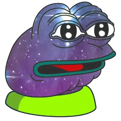 Pepe Galaxy - Sticker 23