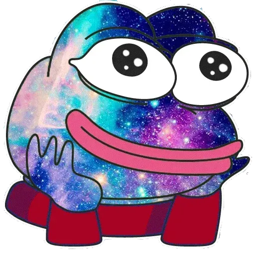 Pepe Galaxy - Sticker 12