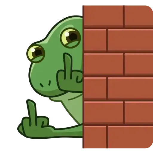 Concerned froge - Sticker 16