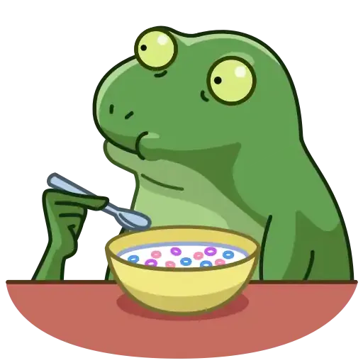 Concerned froge - Sticker 13