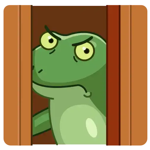 Concerned froge - Sticker 10