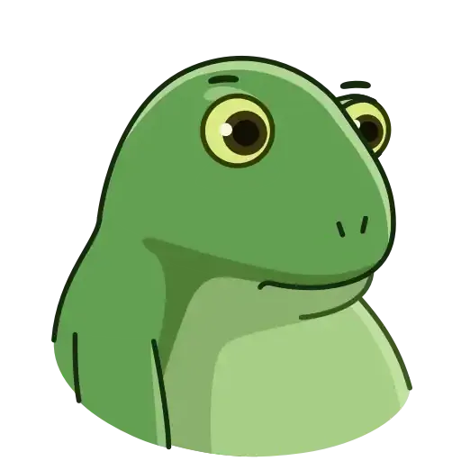 Concerned froge - Sticker 12