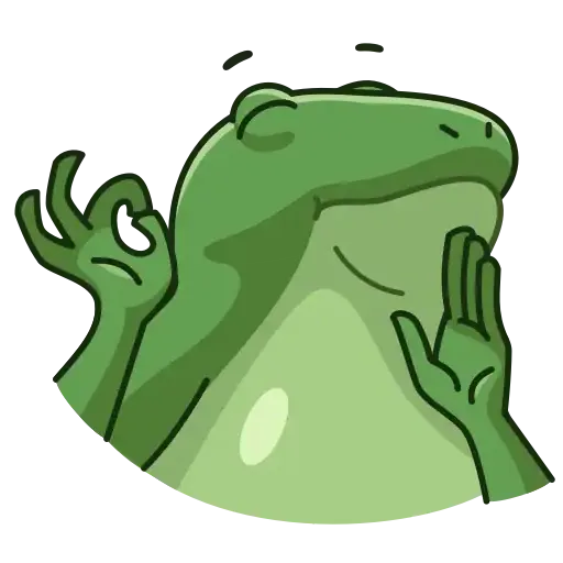 Concerned froge - Sticker 9