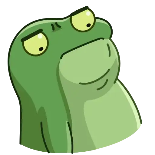 Concerned froge - Sticker 14