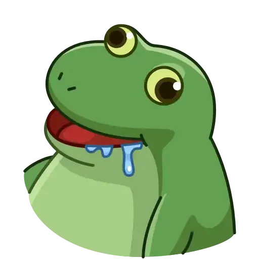 Concerned froge - Sticker 15