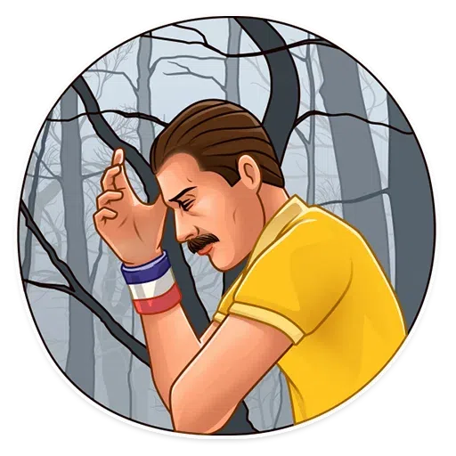 Freddie Mercury - Sticker 19