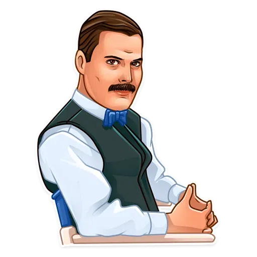 Freddie Mercury - Sticker 10