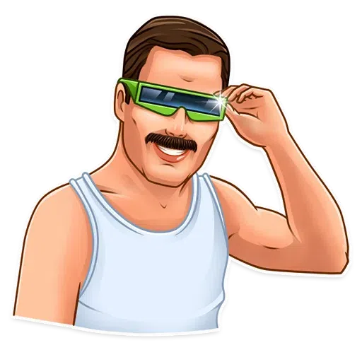Freddie Mercury - Sticker 12