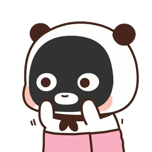 panda and bear - Sticker 9