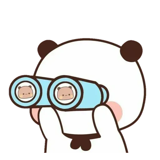 panda and bear - Sticker 17