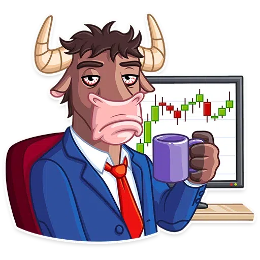Bull and Bear - Sticker 21