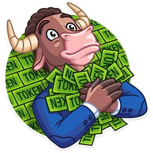 Bull and Bear - Sticker 13