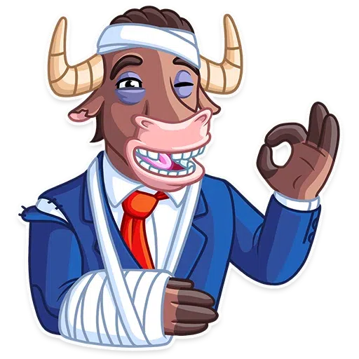 Bull and Bear - Sticker 29