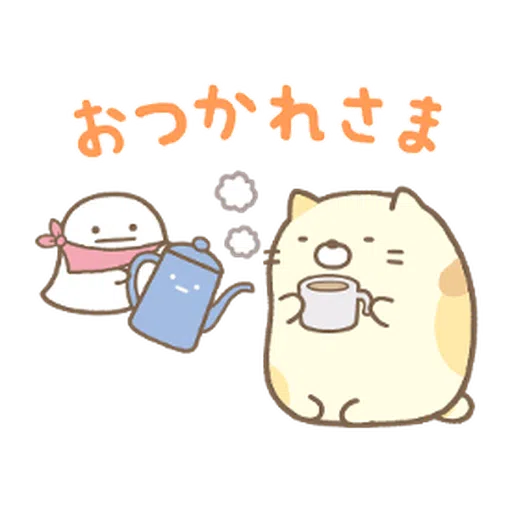Sumikkogurashi Kawauso and Sumikko - Sticker 9