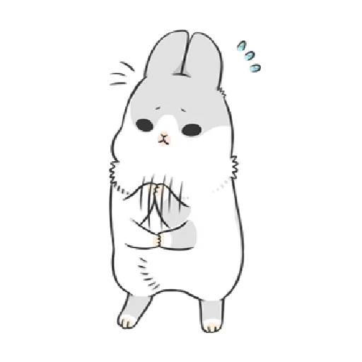 ㄇㄚˊ幾兔3 sad, sick, sorry 29 - Sticker 20