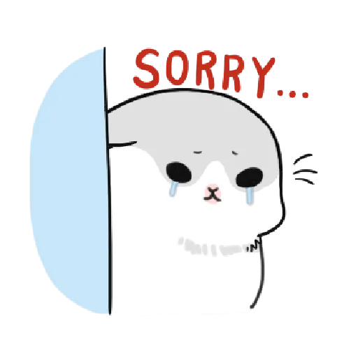 ㄇㄚˊ幾兔3 sad, sick, sorry 29 - Sticker 26