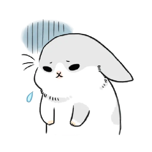 ㄇㄚˊ幾兔3 sad, sick, sorry 29 - Sticker 12