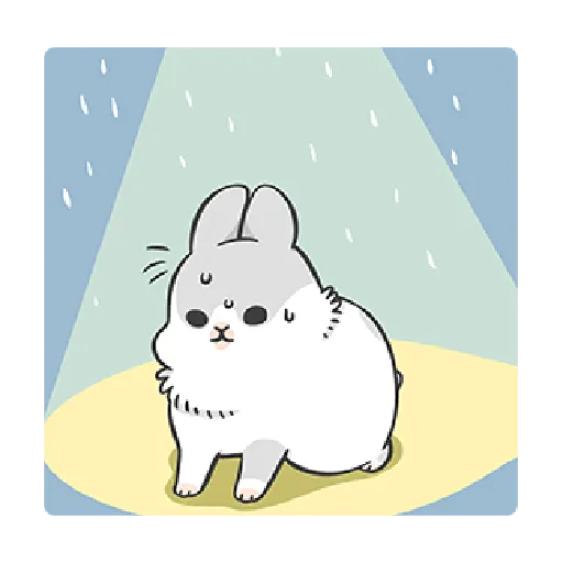 ㄇㄚˊ幾兔3 sad, sick, sorry 29 - Sticker 16