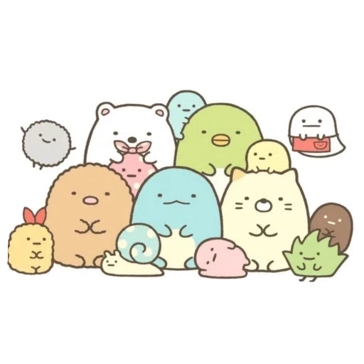 角落生物 白熊 - Sticker 11