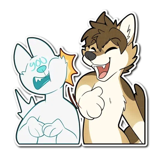 more pups - Sticker 21