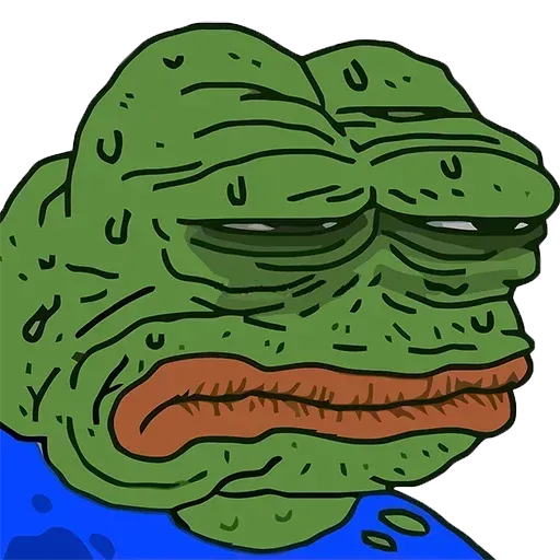 pepe stress - Sticker 21